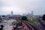 The view from Boylan Avenue bridge long before the new station was planned